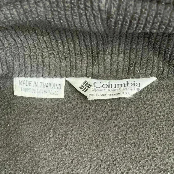 Columbia Women’s Full Zip Fleece Jacket 2XL Black Adjustable Cinch Waist - Picture 7 of 13